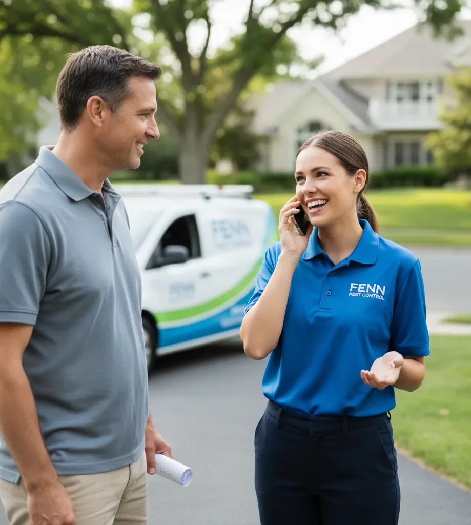 Fenn Pest Control customer support in Chaplin